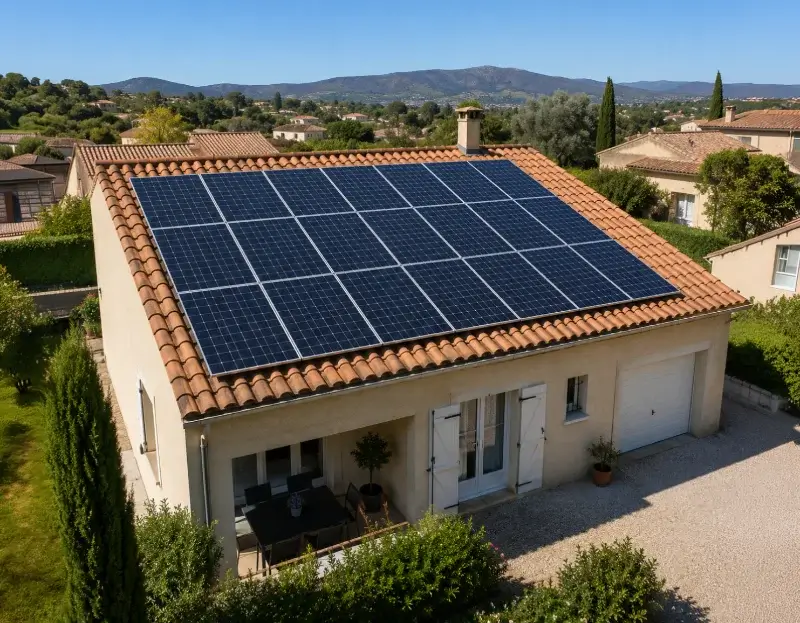 Prime à l'autoconsommation panneaux solaires Saint-Gravé — aide financière de l'État